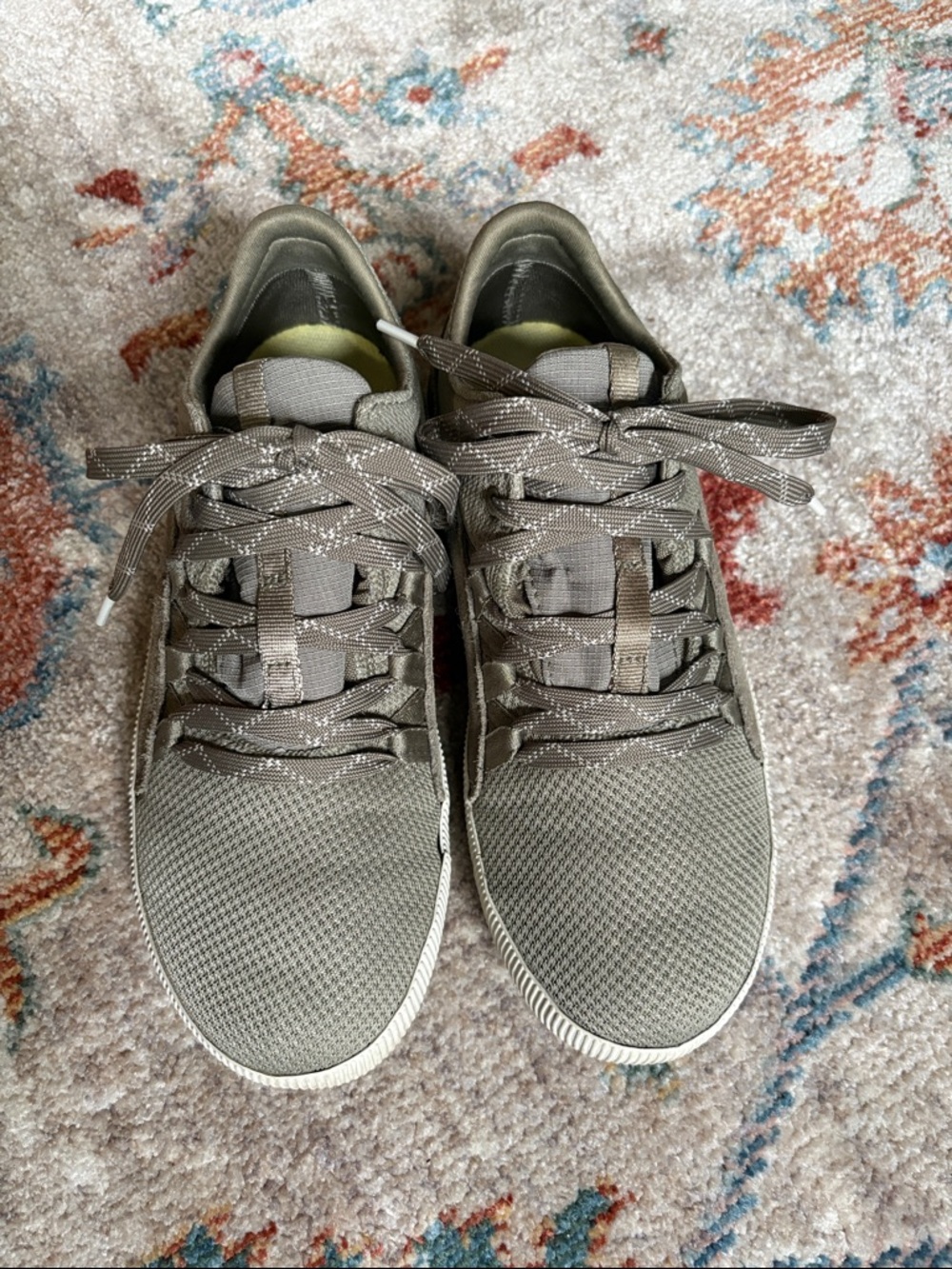 Sorel Out N About Plus Lace Sneaker Green 6.5 - Picture 3 of 10